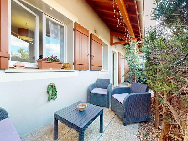 Rumilly - T2 bis de 47 m² en rez-de-jardin avec garage, au calme et proche des commodités
