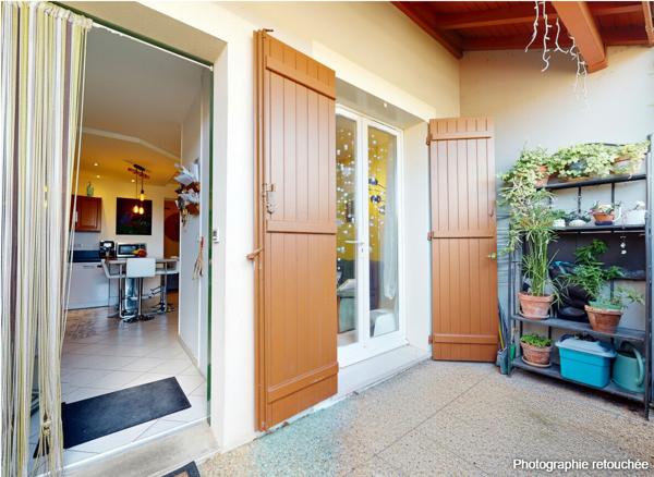 Rumilly - T2 bis de 47 m² en rez-de-jardin avec garage, au calme et proche des commodités