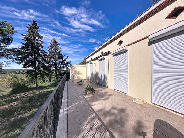 A vendre Maison de plain pied à Auch 115m² 3 chambres vue Pyrénées