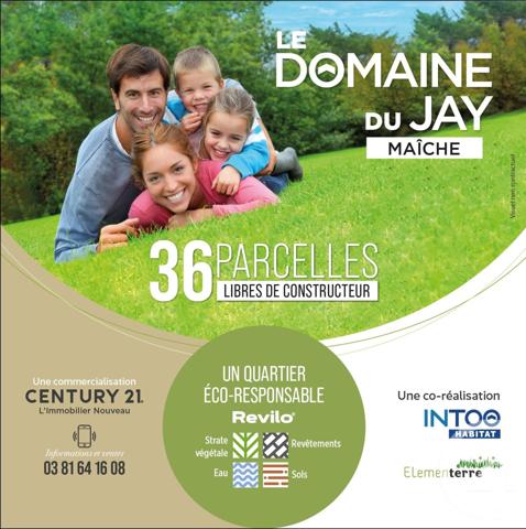 Terrain à vendre  701 m2 MAICHE - 25