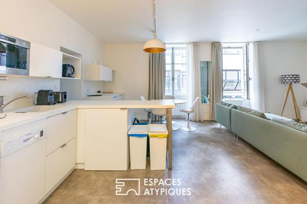 Appartement meublé et rénové dans le centre ville de Nantes