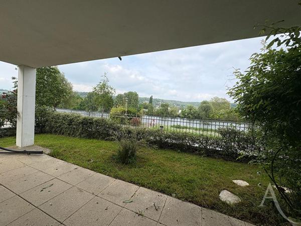 Charmant 3 pièces meublé avec jardin et vue directe sur la Seine