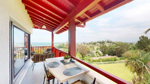 Appartement vue mer , Ciboure, quartier Bordagain