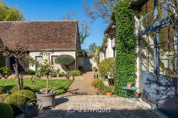 Maison de charme dans son ecrin de verdure