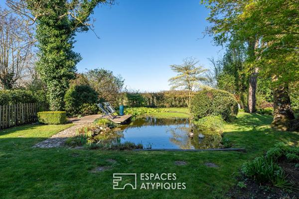 Maison de charme dans son ecrin de verdure