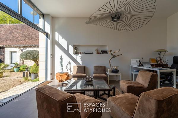 Maison de charme dans son ecrin de verdure