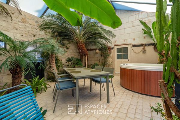 Maison de charme dans son ecrin de verdure