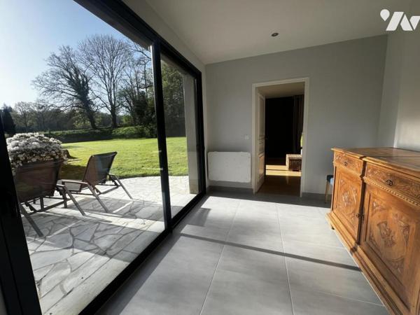 A 5 min de BAGNOLES DE L'ORNE et LA FERTE MACE, maison 4 ch, garages, terrain