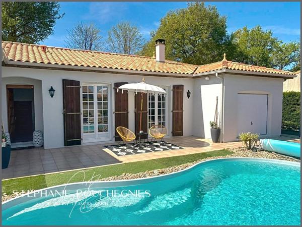 Maison T6  avec Piscine - 169m2 - Breuillet (17920)