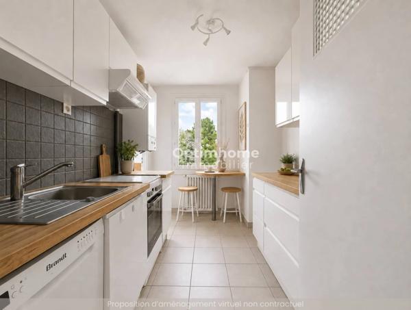 VENTE APPARTEMENT T3 | NANTES BEAUSÉJOUR - ROUTE DE VANNES | 65 M² - DERNIER ÉTAGE | BALCON