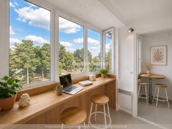 VENTE APPARTEMENT T3 | NANTES BEAUSÉJOUR - ROUTE DE VANNES | 65 M² - DERNIER ÉTAGE | BALCON