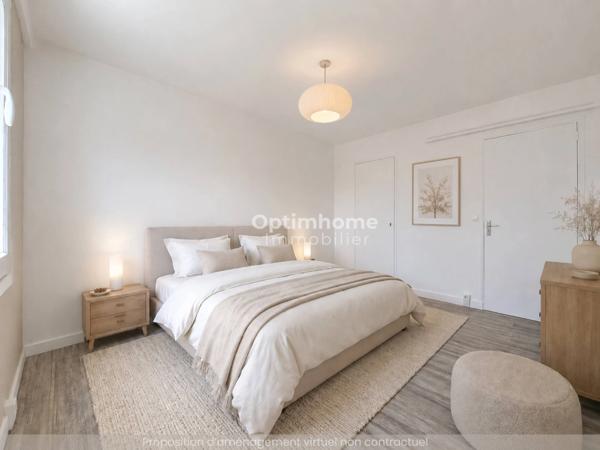 VENTE APPARTEMENT T3 | NANTES BEAUSÉJOUR - ROUTE DE VANNES | 65 M² - DERNIER ÉTAGE | BALCON