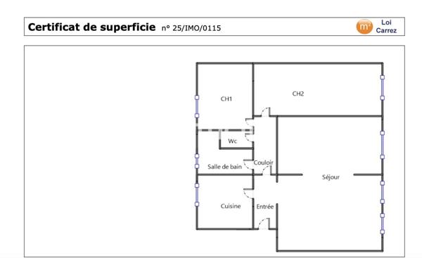 Appartement 4 pièces - 71 m² Exclusivité efficity