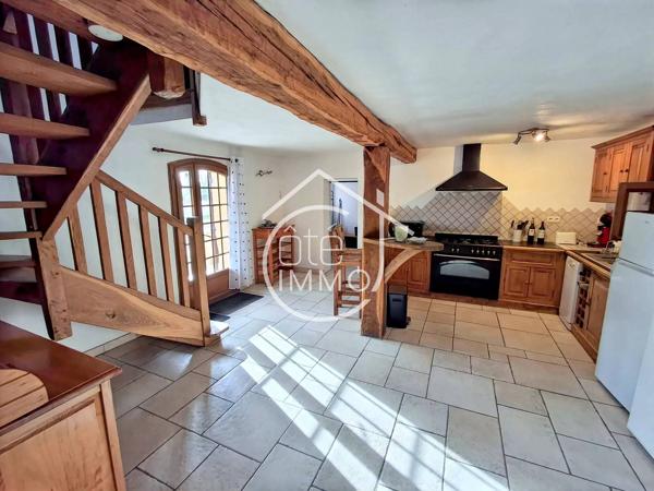 SAINT GERMAIN ET MONS : Charmante maison 6 pièces de 125m² avec jardin