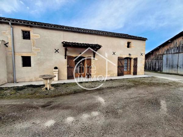 SAINT GERMAIN ET MONS : Charmante maison 6 pièces de 125m² avec jardin