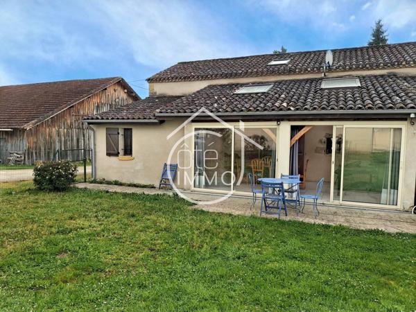 SAINT GERMAIN ET MONS : Charmante maison 6 pièces de 125m² avec jardin