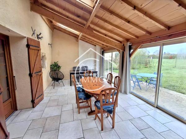 SAINT GERMAIN ET MONS : Charmante maison 6 pièces de 125m² avec jardin