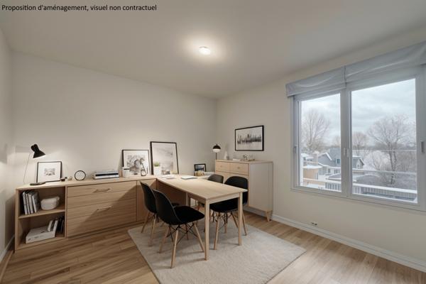 Appartement 3 pièces - 65 m² Exclusivité efficity