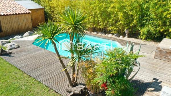 Villa avec piscine, jacuzzi et dépendance"