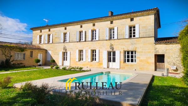 PROPRIETE EN PIERRE - SAINT ANDRE DE CUBZAC CENTRE - 220M² - TERRAIN 1300M² - PISCINE. Détails des diagnostics énergétiques