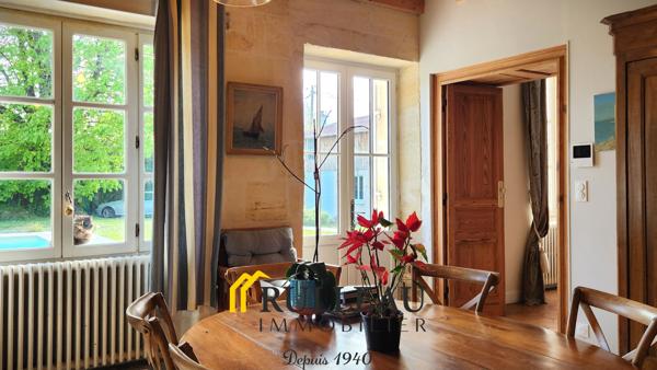 PROPRIETE EN PIERRE - SAINT ANDRE DE CUBZAC CENTRE - 220M² - TERRAIN 1300M² - PISCINE. Détails des diagnostics énergétiques