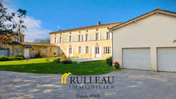 PROPRIETE EN PIERRE - SAINT ANDRE DE CUBZAC CENTRE - 220M² - TERRAIN 1300M² - PISCINE. Détails des diagnostics énergétiques