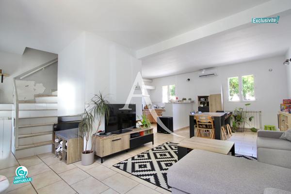 EXCLUSIVITÉ L'ADRESSE - LATTES BOIRARGUES - MAISON DE VILLE - 90 M2 ENVIRON - 4 PIÈCES - 3 CHAMBRES - REMISE DE RANGEMENT INDÉPENDANTE.