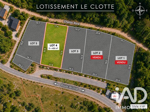 Terrain à vendre 450 m² Les Deux Alpes