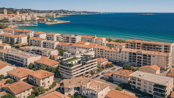 Villa sur le toit, un oasis à deux pas de la plage