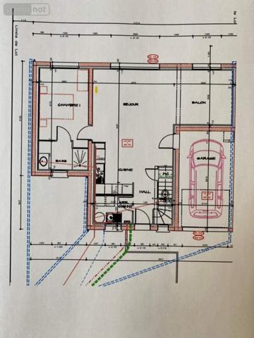 Maison à vendre à Saint-Méen-le-Grand en Ille-et-Vilaine (35290), ref : 133/1597