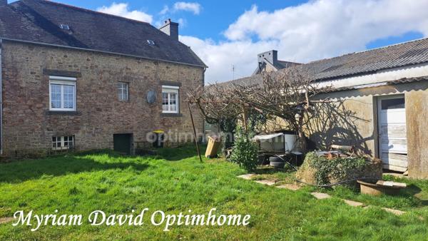 Maison à rénover avec fort potentiel – Jardin – Proche centre de Rostrenen