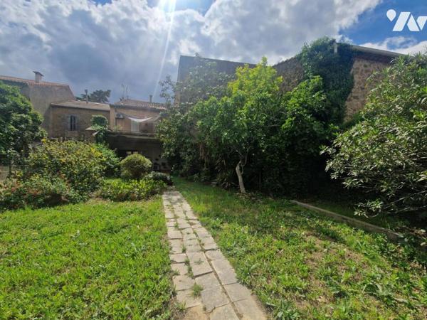 Maison vigneronne avec jardin 