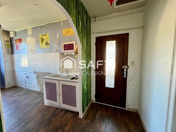 Appartement T2 à rénover avec jardin