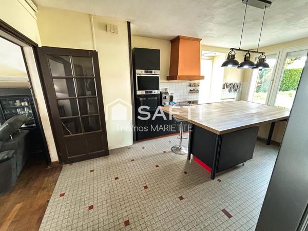 Maison avec charme et tranquillité en plein bourg