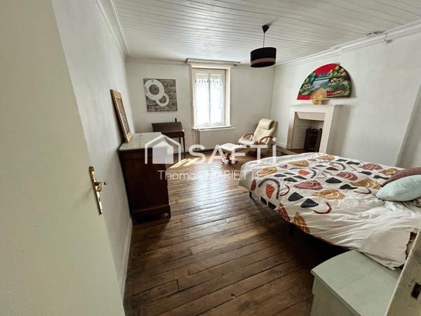 Maison avec charme et tranquillité en plein bourg