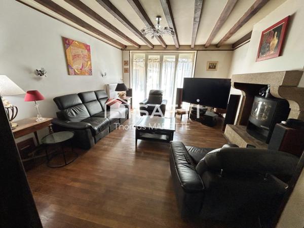 Maison avec charme et tranquillité en plein bourg