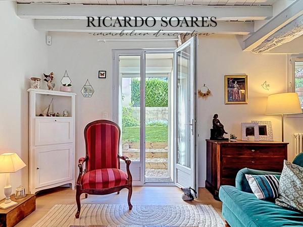 VEMARS 95470 - MAISON DE CARACTÈRE 115m2 AU SOL / 3 CHAMBRES / GARAGE 50m2 / MAGNIFIQUE JARDIN / CAVE