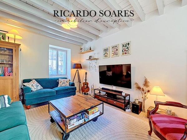 VEMARS 95470 - MAISON DE CARACTÈRE 115m2 AU SOL / 3 CHAMBRES / GARAGE 50m2 / MAGNIFIQUE JARDIN / CAVE
