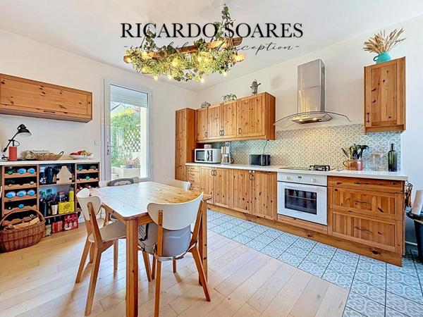VEMARS 95470 - MAISON DE CARACTÈRE 115m2 AU SOL / 3 CHAMBRES / GARAGE 50m2 / MAGNIFIQUE JARDIN / CAVE