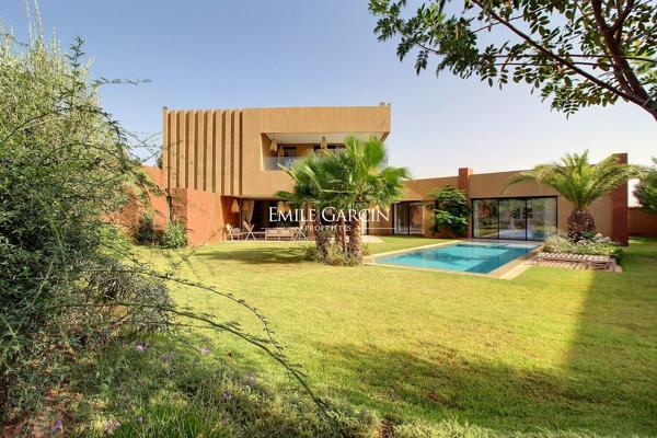 À vendre villa dans un domaine golfique à Marrakech