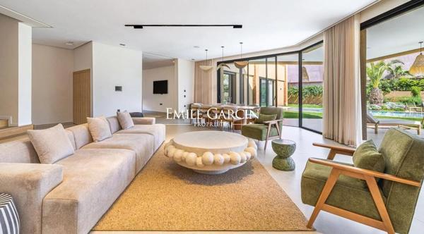 À vendre villa dans un domaine golfique à Marrakech