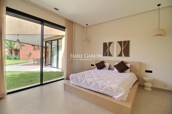 À vendre villa dans un domaine golfique à Marrakech