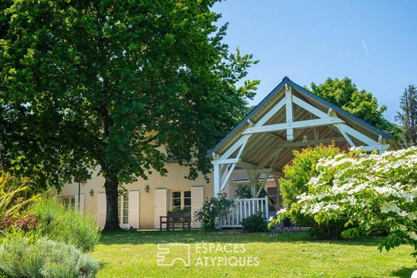 Propriété de charme, esprit « maison bourgeoise et cottage »