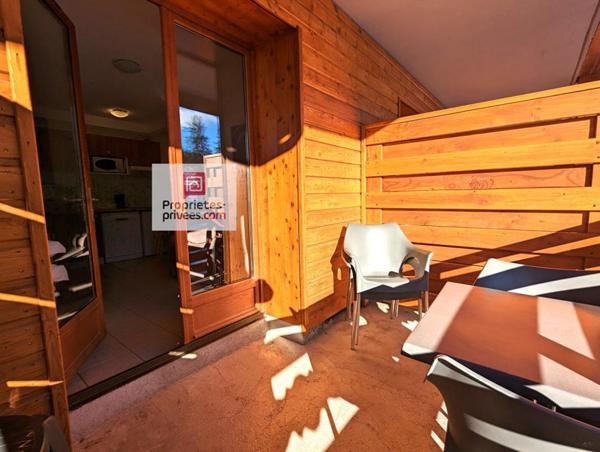 3 pièces vue pistes et forêt