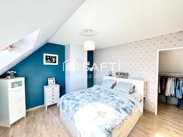 Pavillon individuel en briques sur sous-sol complet