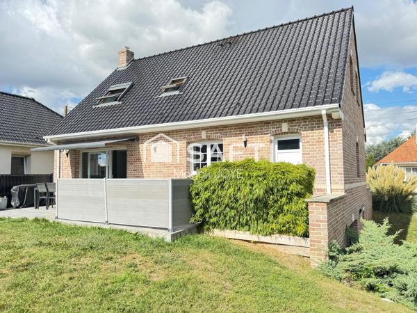 Pavillon individuel en briques sur sous-sol complet