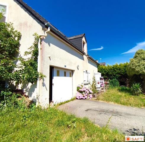 Appartement T3 avec jardin privatif et garage à Clohars-Carnoët