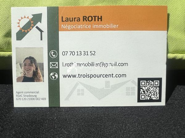 3%.COM Appartement F2 avec terrasse et parking Hochfelden (67270)