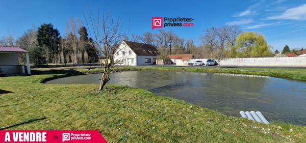 Maison  310 m² - 11 pièces dont 9 chambres - terrain 2561m² Noyers Sur Cher