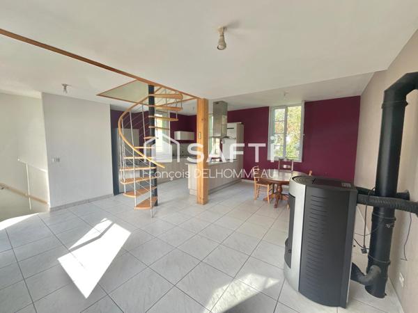 Maison des années 50 , 88m2-Charme, potentiel et authenticité à révéler